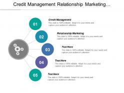 Credit management relationship marketing performance improvement solutions management research cpb