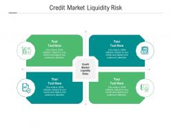Credit market liquidity risk ppt powerpoint presentation styles themes cpb
