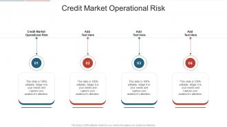 Credit Market Operational Risk In Powerpoint And Google Slides Cpb