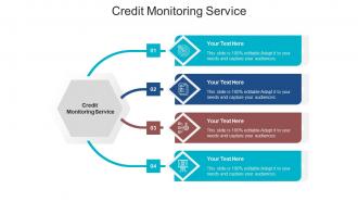 Credit monitoring service ppt powerpoint presentation inspiration design inspiration cpb