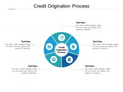Credit origination process ppt powerpoint presentation show example introduction cpb