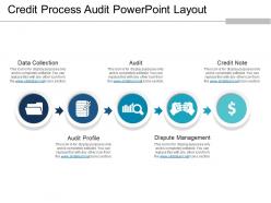 Credit process audit powerpoint layout