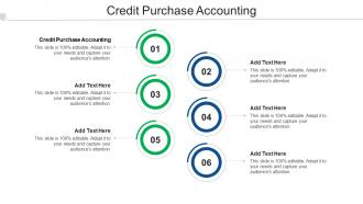 Credit Purchase Accounting Ppt Powerpoint Presentation Infographic Icon Cpb