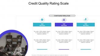 Credit Quality Rating Scale In Powerpoint And Google Slides Cpb