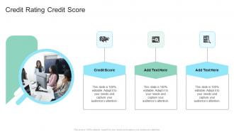 Credit Rating Credit Score In Powerpoint And Google Slides Cpb
