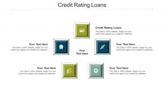 Credit Rating Loans Ppt Powerpoint Presentation Gallery Slides Cpb