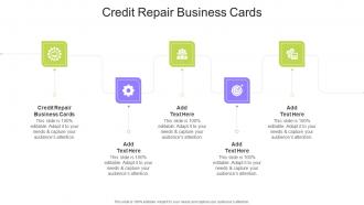 Credit Repair Business Cards In Powerpoint And Google Slides Cpb