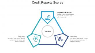 Credit reports scores ppt powerpoint presentation show templates cpb