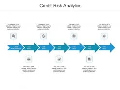 Credit risk analytics ppt powerpoint presentation icon themes cpb
