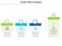 Credit risk analytics ppt powerpoint presentation portfolio show cpb