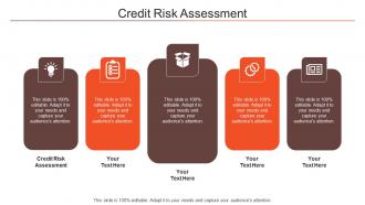 Credit Risk Assessment Ppt Powerpoint Presentation Icon Good Cpb