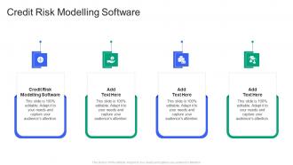 Credit Risk Modelling Software In Powerpoint And Google Slides Cpb