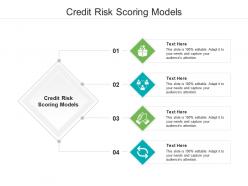 Credit risk scoring models ppt powerpoint presentation inspiration brochure cpb