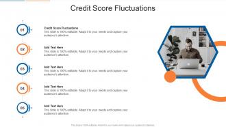 Credit Score Fluctuations In Powerpoint And Google Slides Cpb
