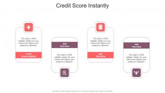 Credit Score Instantly In Powerpoint And Google Slides Cpb