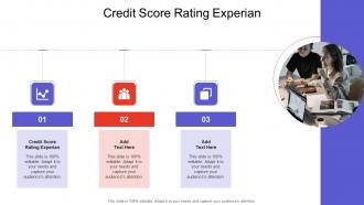 Credit Score Rating Experian In Powerpoint And Google Slides Cpb