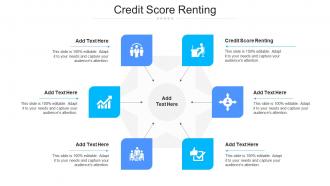 Credit Score Renting Ppt Powerpoint Presentation Infographic Structure Cpb