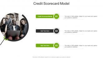 Credit Scorecard Model In Powerpoint And Google Slides Cpb