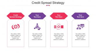Credit Spread Strategy Ppt Powerpoint Presentation Styles Elements Cpb