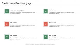 Credit Union Bank Mortgage In Powerpoint And Google Slides Cpb