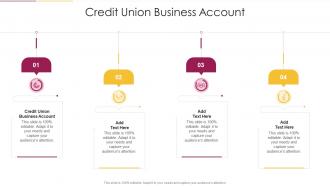 Credit Union Business Account In Powerpoint And Google Slides Cpb