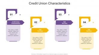 Credit Union Characteristics In Powerpoint And Google Slides Cpb
