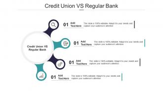 Credit Union Vs Regular Bank In Powerpoint And Google Slides Cpb
