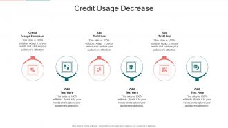 Credit Usage Decrease In Powerpoint And Google Slides Cpb