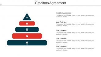 Creditors Agreement Ppt Powerpoint Presentation Styles Professional Cpb