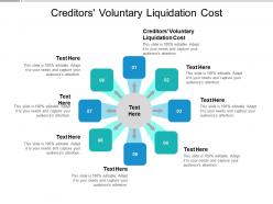 Creditors voluntary liquidation cost ppt powerpoint presentation show images cpb