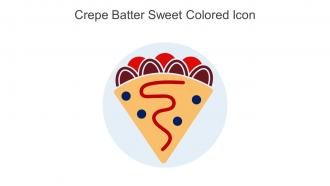 Crepe Batter Sweet Colored Icon In Powerpoint Pptx Png And Editable Eps Format