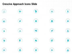 Crescive approach icons slide ppt powerpoint presentation gallery skills