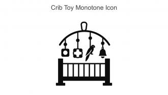 Crib Toy Monotone Icon In Powerpoint Pptx Png And Editable Eps Format