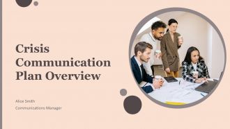 Crisis Communication Plan Overview PPT Example ACP