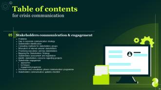 Crisis Communication Powerpoint Presentation Slides Strategy CD V Analytical Impactful