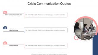 Crisis Communication Quotes In Powerpoint And Google Slides Cpb