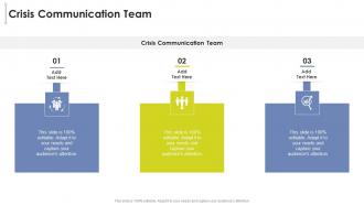 Crisis Communication Team In Powerpoint And Google Slides Cpb