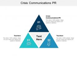 Crisis communications pr ppt powerpoint presentation slides show cpb
