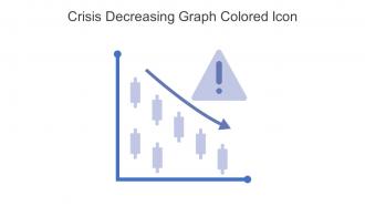 Crisis Decreasing Graph Colored Icon In Powerpoint Pptx Png And Editable Eps Format