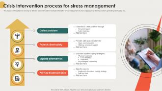 Crisis Intervention Process For Stress Management