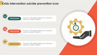 Crisis Intervention Suicide Prevention Icon