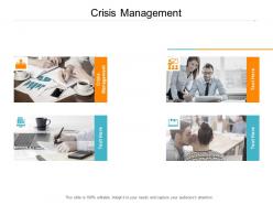Crisis management ppt powerpoint presentation ideas inspiration cpb