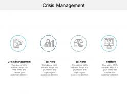 Crisis management ppt powerpoint presentation slides display cpb