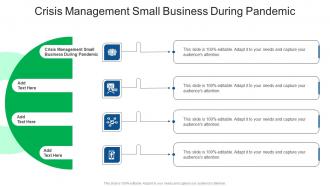 Crisis Management Small Business During Pandemic In Powerpoint And Google Slides Cpb