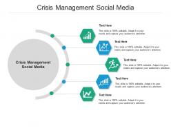 Crisis management social media ppt powerpoint presentation slides graphics pictures cpb