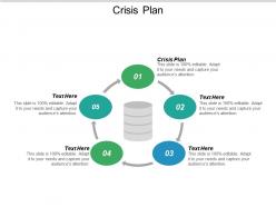 Crisis plan ppt powerpoint presentation icon clipart cpb