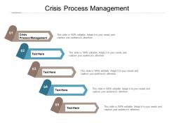 Crisis process management ppt powerpoint presentation pictures example cpb