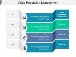 Crisis reputation management ppt powerpoint presentation ideas images cpb