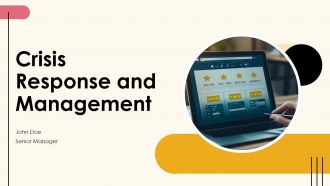 Crisis Response And Management PPT Slides ST AI