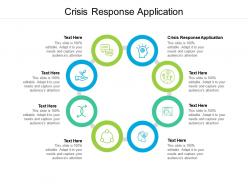 Crisis response application ppt powerpoint presentation slides pictures cpb